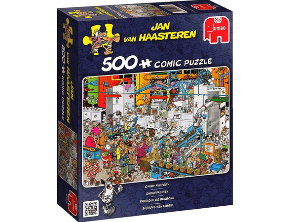 500pc Jan van Haasteren  Candy Factory