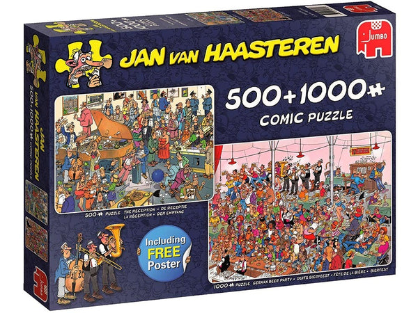 500pc and 1000pc JVH Lets Party