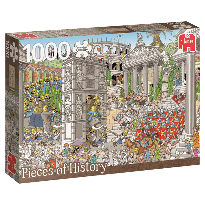 Jumbo - 1000pc Pieces of History The Romans