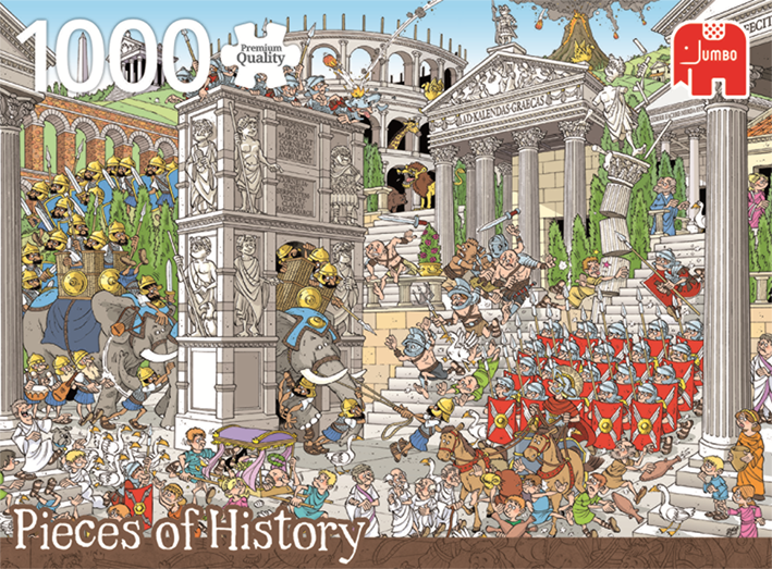 Jumbo - 1000pc Pieces of History The Romans