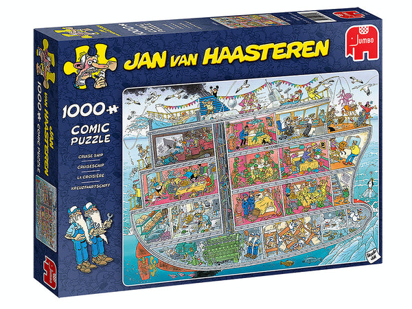 1000pc Jan van Haasteren  Cruiser Ship