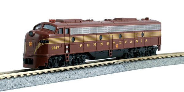 N EMD E9A Pennsylvania Rail Road Tuscan Red 5887