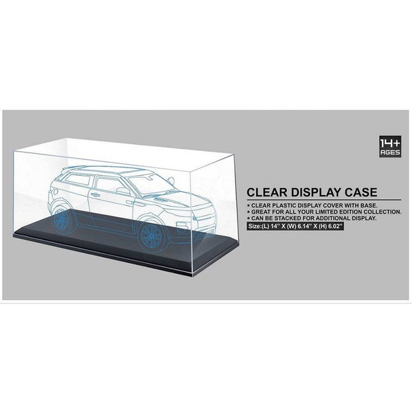 King Creation - 1:18 Black Display Case (L) 35.5cm x (W) 15.6cm x (H) 15.3cm