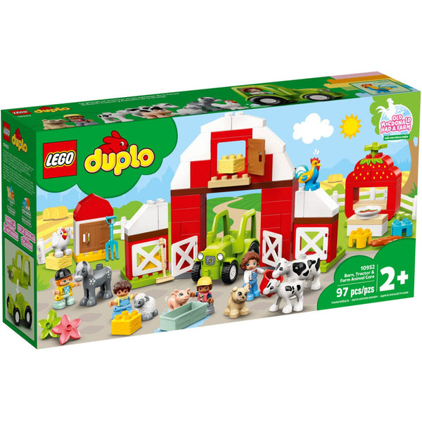 DUPLO Barn Tractor and Farm Animal Care 10952