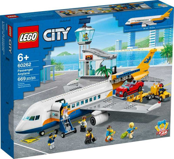 City Airport Passenger Airplane 60262