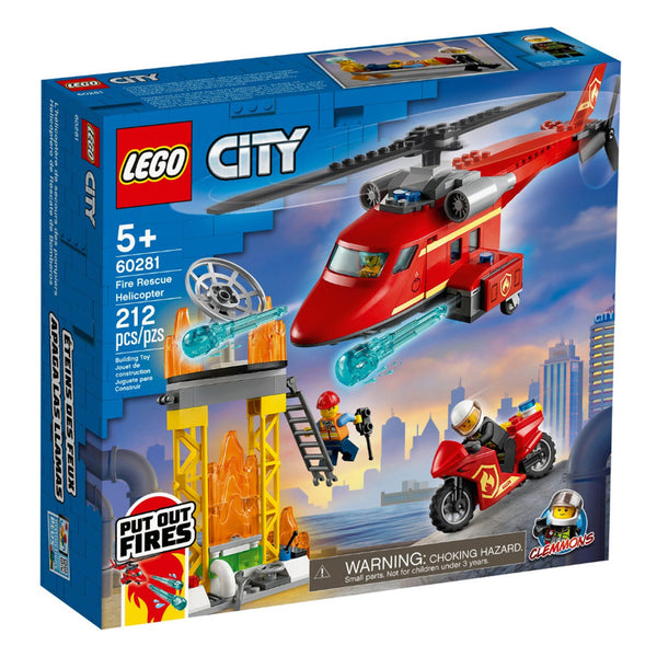 City Fire Rescue Helicopter 60281