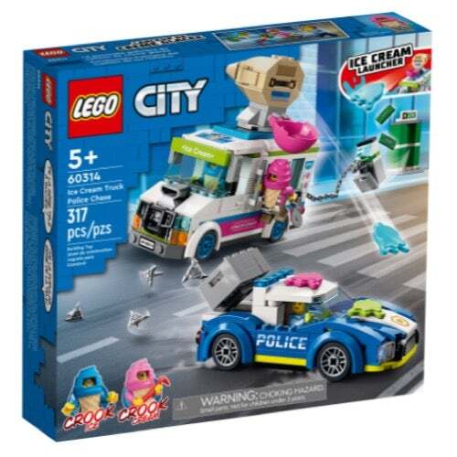 City Ice Cream Truck Police Chase 60314