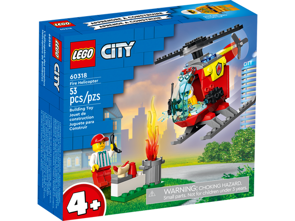 City Fire Helicopter 60318