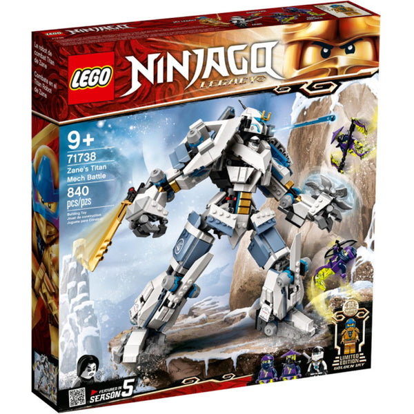 Ninjago Zanes Titan Mech Battle 71738