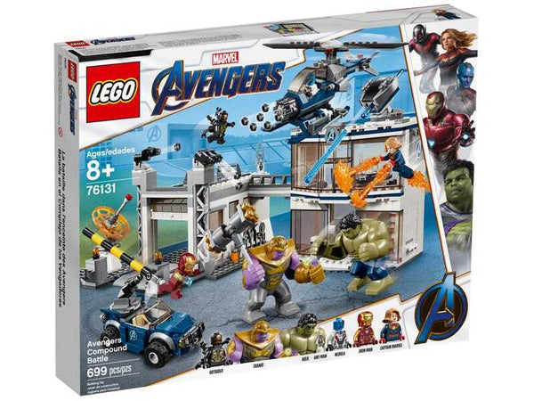 Super Heroes Avengers Compound Battle 76131