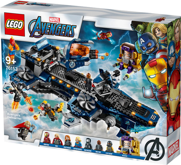 Marvel Avengers Movie 4 Avengers Helicarrier 76153