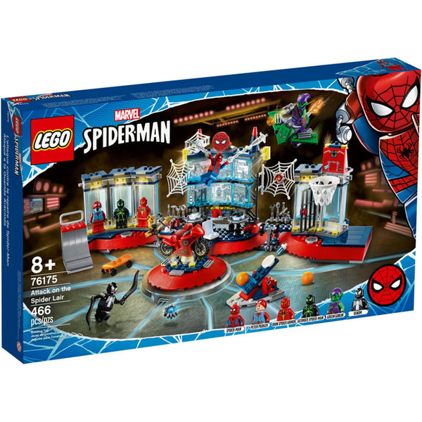 Super Heroes Attack on the Spider Lair 76175