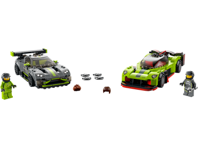 Speed Champions Aston Martin Valkyrie AMR Pro and Aston Martin Vantage GT3 76910