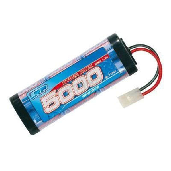 71145 Power Pack 5000mAh  7.2v  6 Cell  NiMH Stickpack Battery  Tamiya Plug