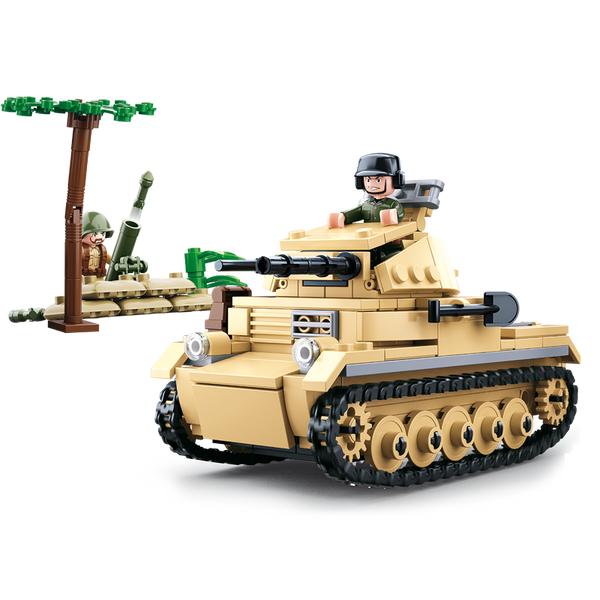 356pc WWII Tank Panzer II