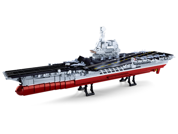 1450 1633pc Model Bricks Aircraft Carrier