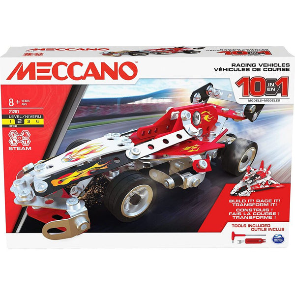 6060104 10 Model Set  Racing Vehicle