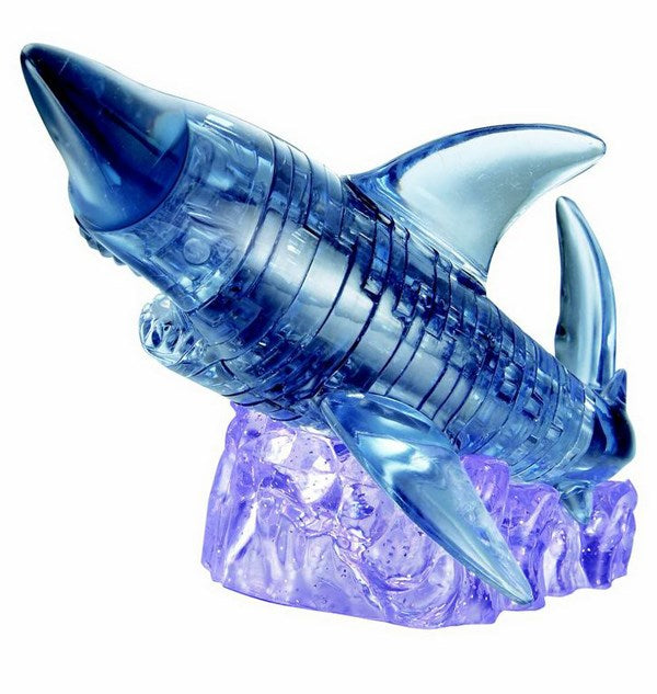 3D Black Shark Crystal Puzzle