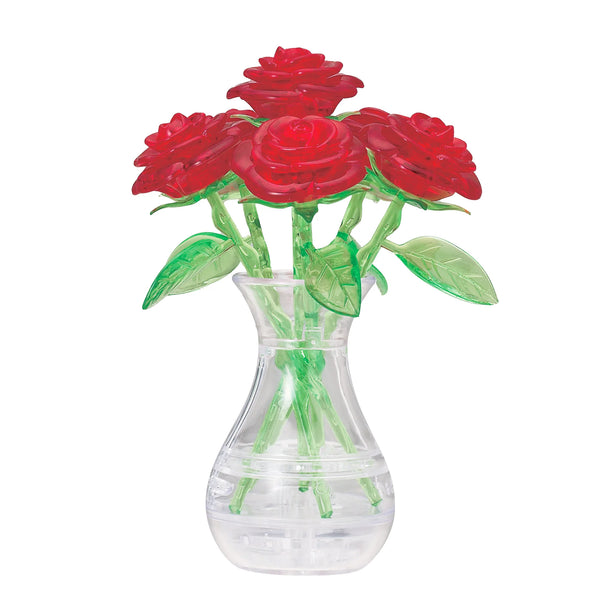 3D Red 6 Roses