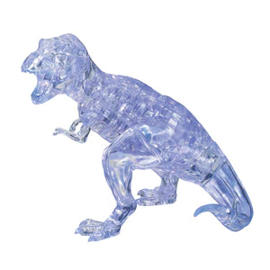 3D Crystal Clear TRex W/Sticker