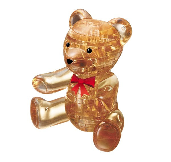 3D Crystal Puzzle: Brown Teddy Bear 41pc