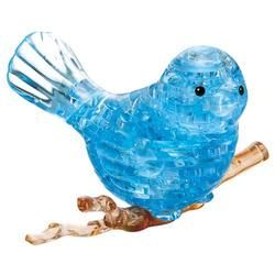 3D Crystal Puzzle: Blue Bird