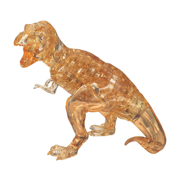 3D Crystal Brown TRex W/Sticker