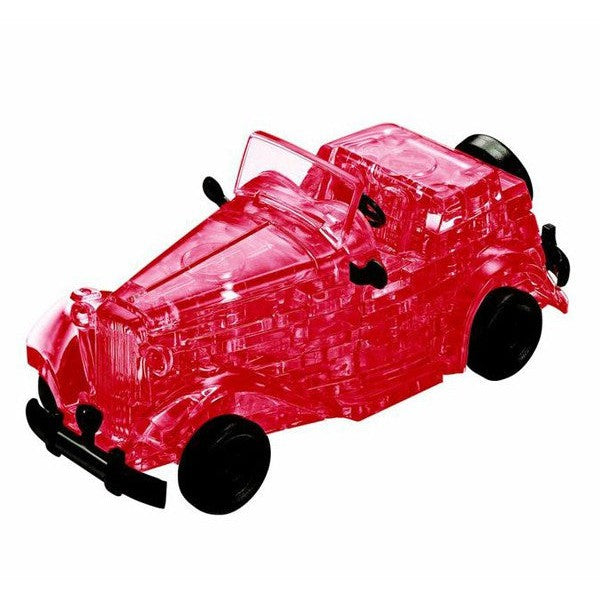 3D Red Classic Car Crystal Puzzle