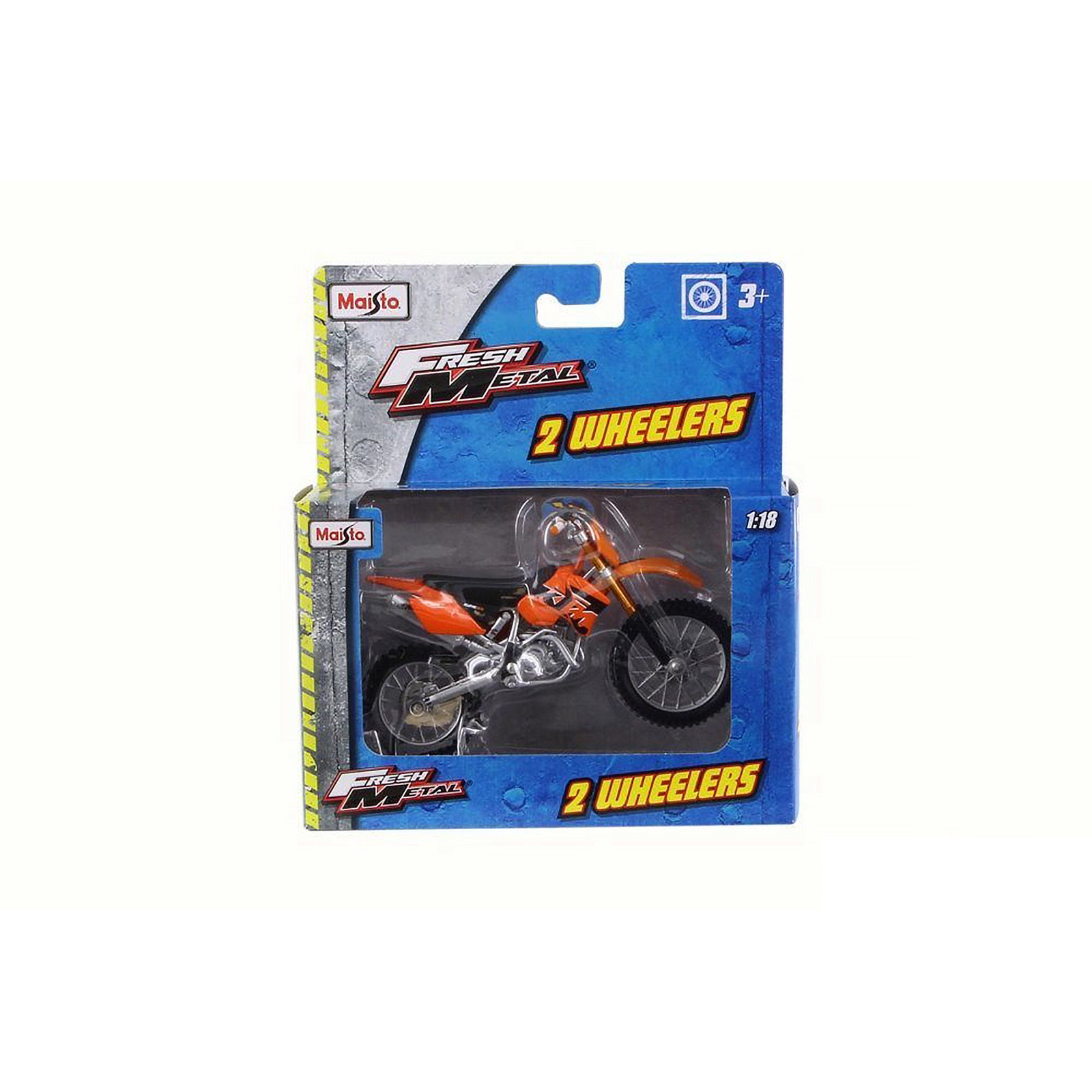 Maisto 1/18 2 Wheelers Dirt Bike