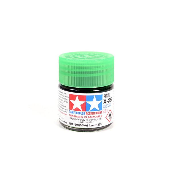 Acrylic Gloss Clear Green 10ml