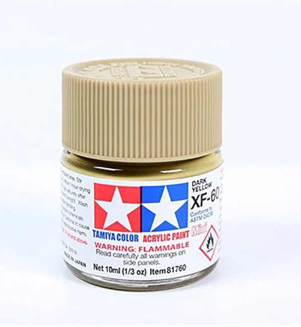 Acrylic Matt Dark Yellow 10ml