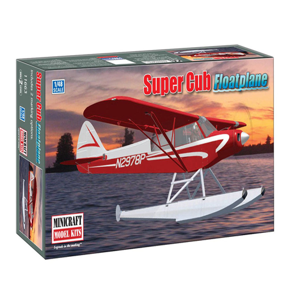 Minicraft - 1/48 Piper Super Cub Float Plane