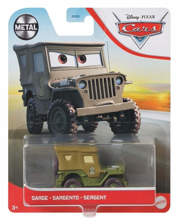 Disney Pixar Cars 3 DieCast Singles Cars Diecast Sarge