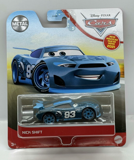 Disney Pixar Cars 3 DieCast Singles Cars Diecast Nick Shift NG Spare Mint