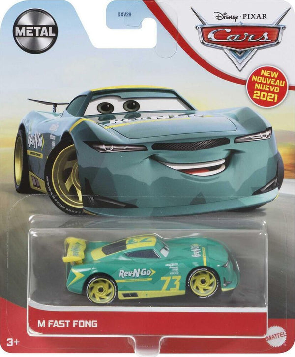 Disney Pixar Cars 3 DieCast Singles Cars Diecast M Fast Fong NG Rev N Go