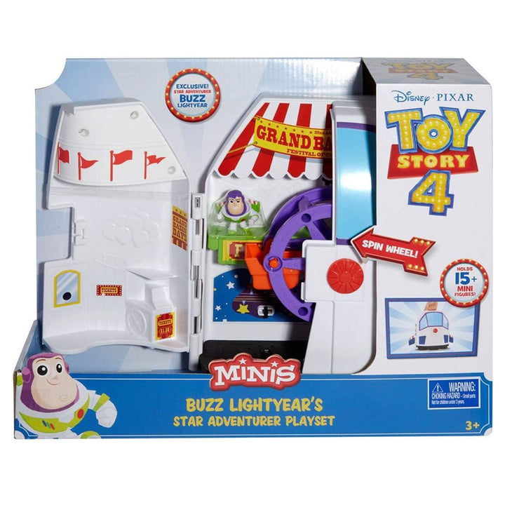 Mattel - Toy Story 4 Mini Buzz Lightyear Playset