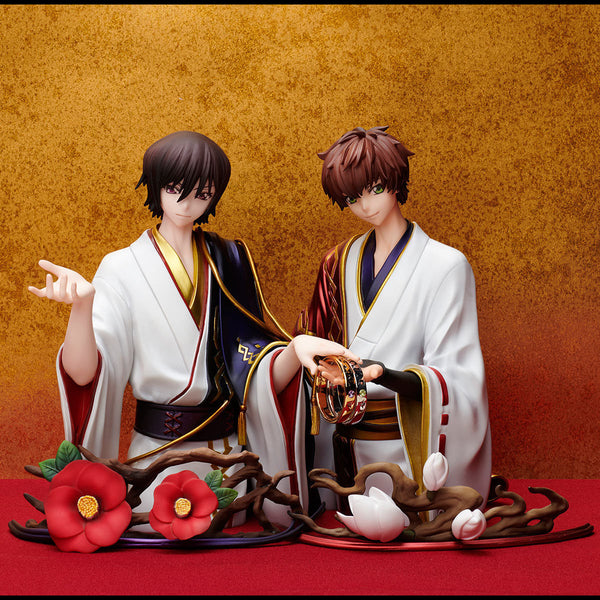 Statue and ring style Lelouch Lamperouge & Kururugi Suzaku (SIZE9)