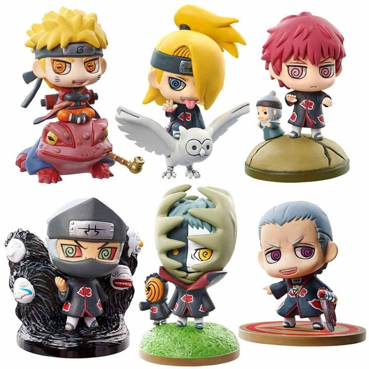 Megahouse - Petit Chara Naruto & Akatsuki Part 1