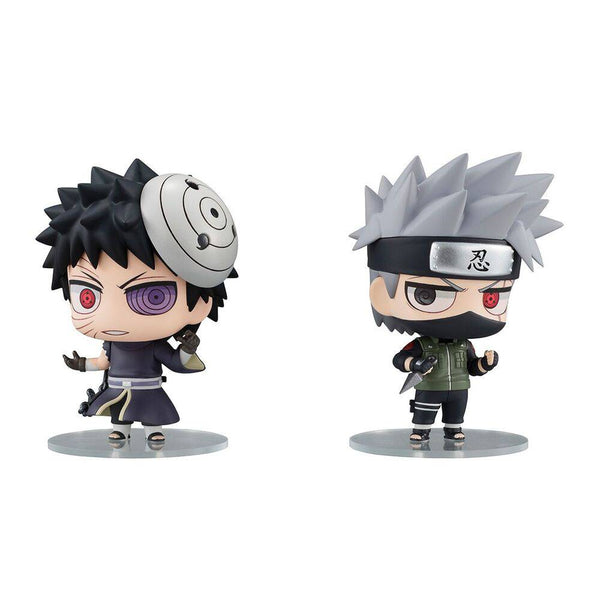 Megahouse - CHIMIMEGA BUDDY SERIES NARUTO HATAKE KAKASHI&UCHIHA OBITO Set