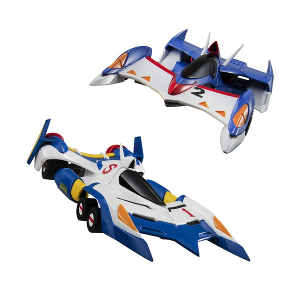 Megahouse - CFC Future GPX Cyber Formula Zero Super Asrada AKF-11 Aero Mode & Garland SF-01