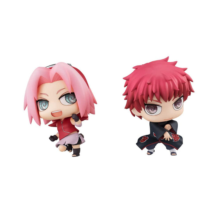 Megahouse - CHIMIMEGA BUDDY SERIES NARUTO HARUNO SAKURA & SASORI set (with gift)