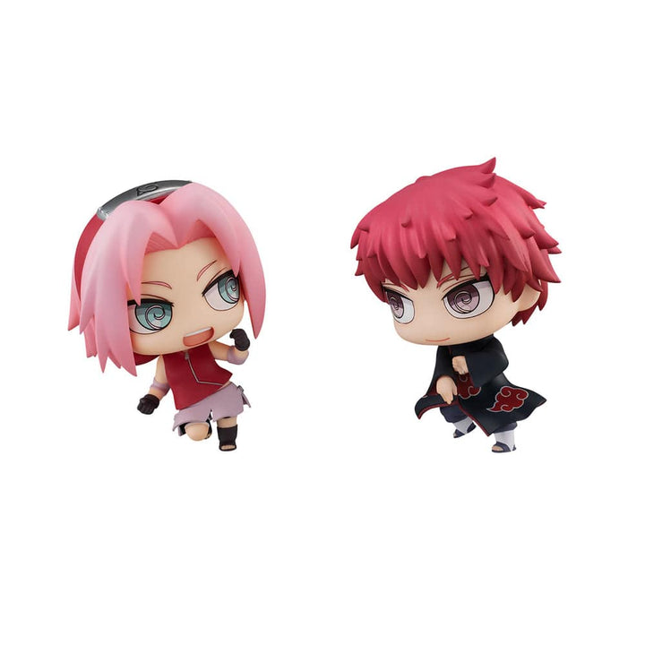 Megahouse - CHIMIMEGA BUDDY SERIES NARUTO HARUNO SAKURA & SASORI set (with gift)