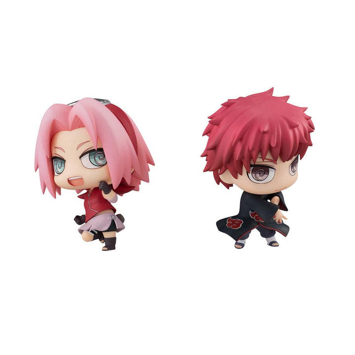 Megahouse - CHIMIMEGA BUDDY SERIES NARUTO HARUNO SAKURA & SASORI set (with gift)