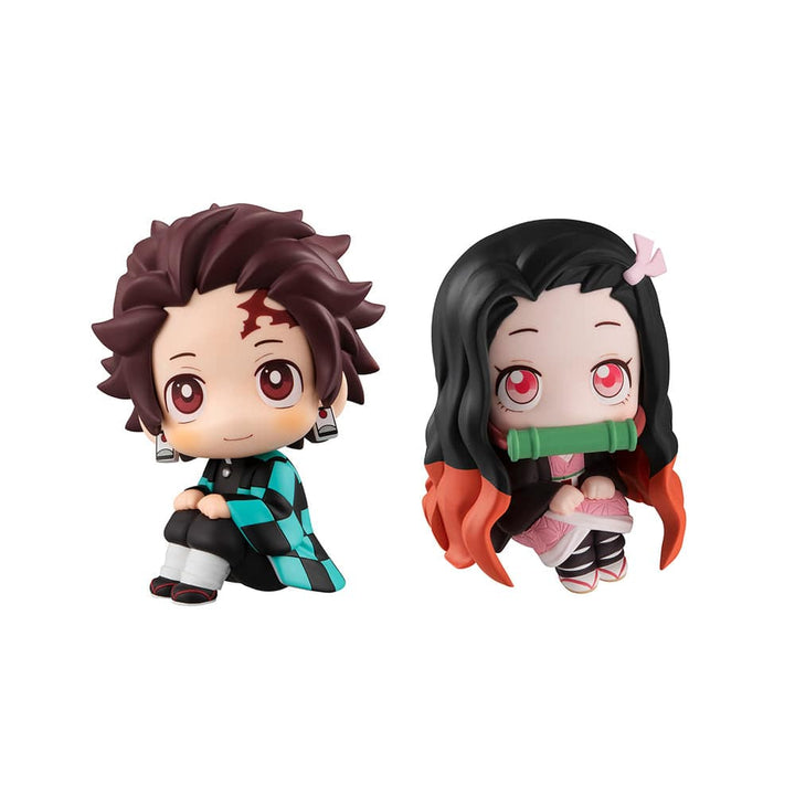 Megahouse - LOOK UP SERIES Demon Slayer TANJIRO & NEZUKO SET [with gift]