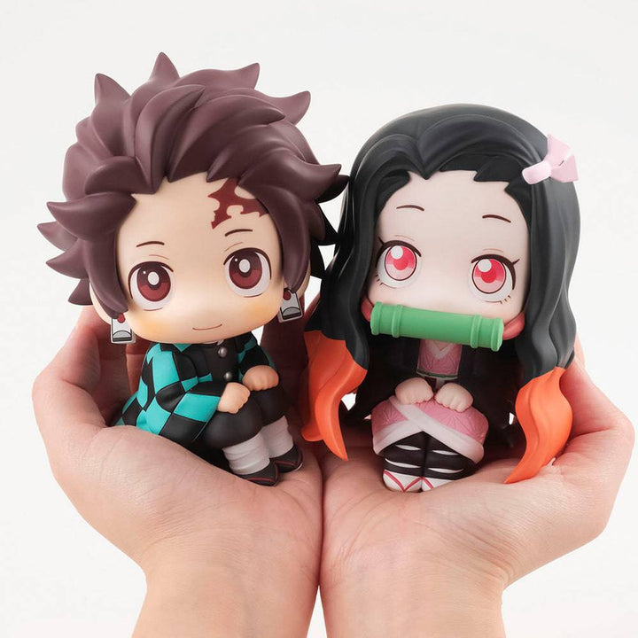 Megahouse - LOOK UP SERIES Demon Slayer TANJIRO & NEZUKO SET [with gift]