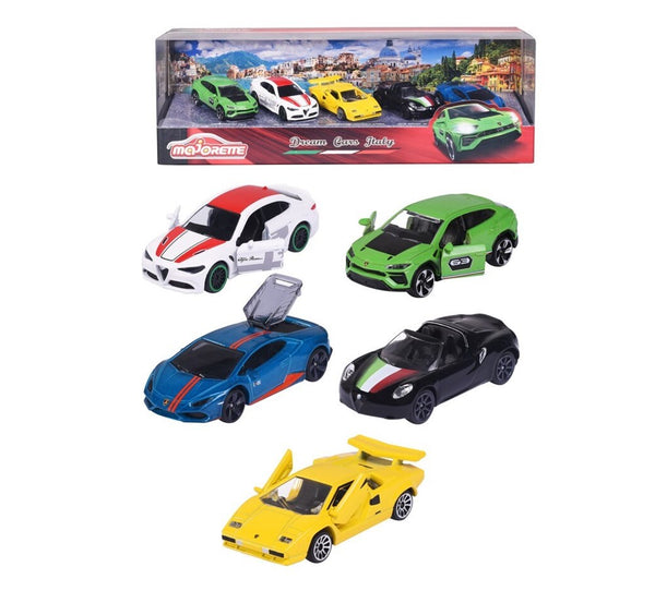 Dream Cars Italy 5pce Gift Pack