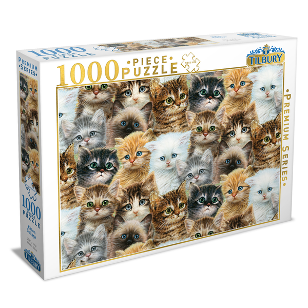 1000pc Kitten Collage