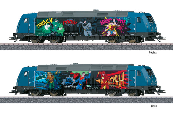 36656 Super Heroes diesel locomotive