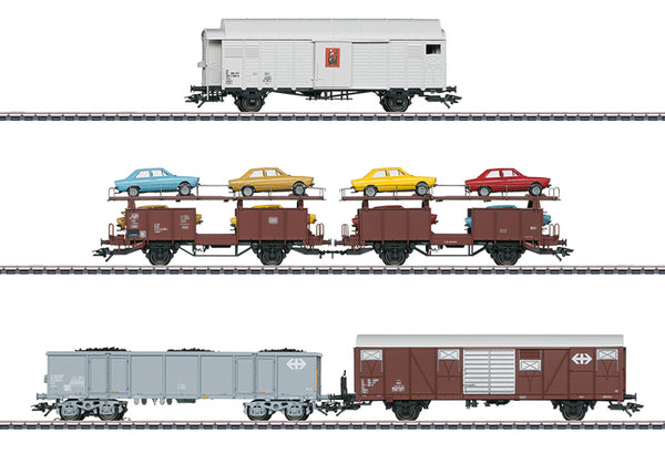 H0 Freight Car Set