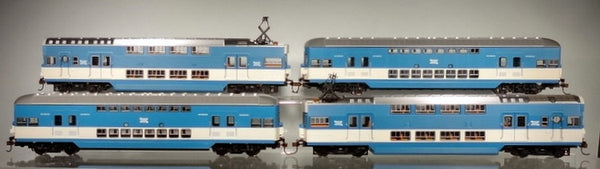 Minimodels - HO Comeng Series 1 Double Deck - Blue & White (Original)